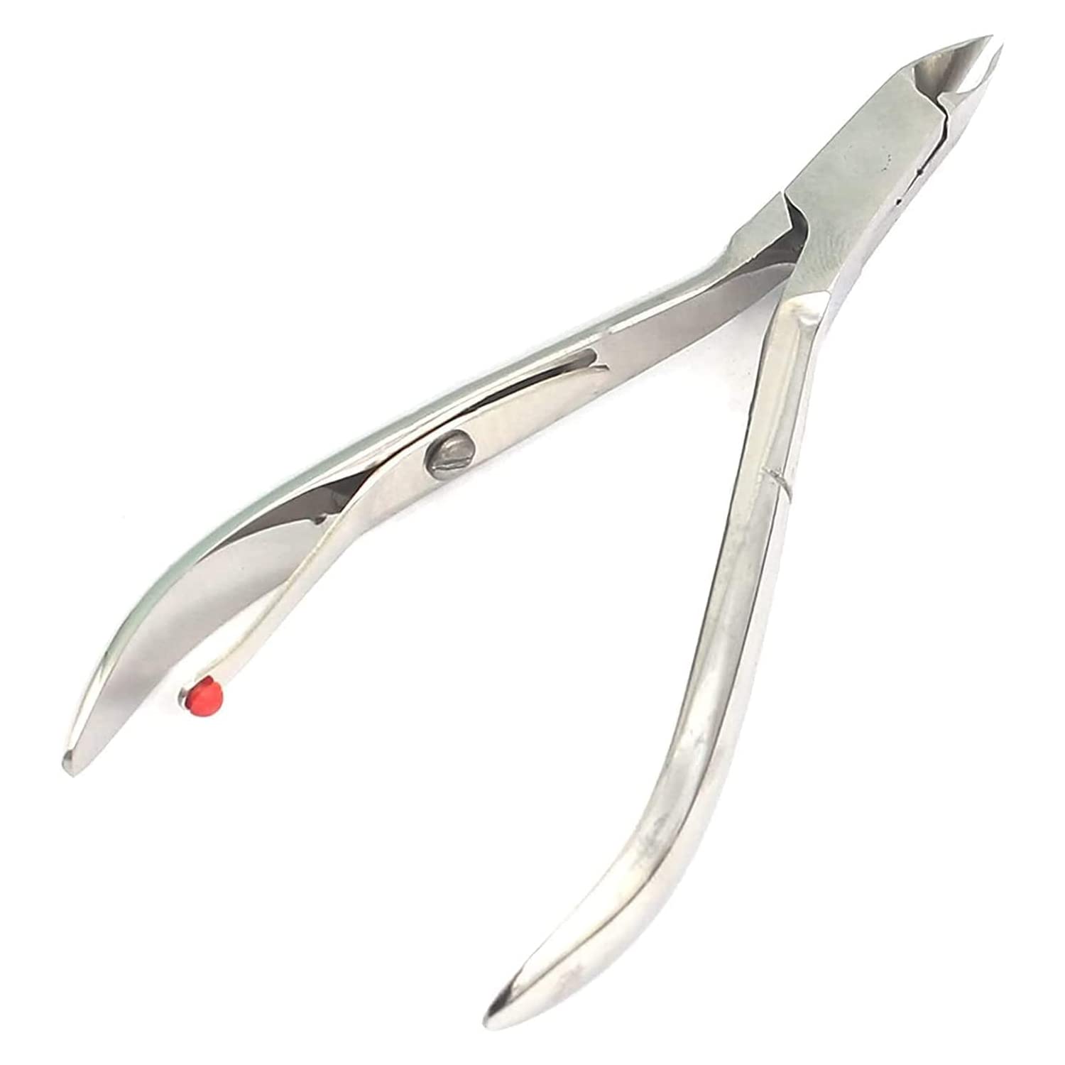 Nail nipper 4.5 concave jaw single spring plain handle